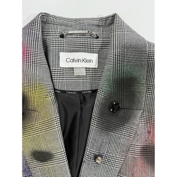 Artsy Painted and Embellished Blazer Art to Wear Jacket Womens Sz 8 (177) - Picture 9 of 12